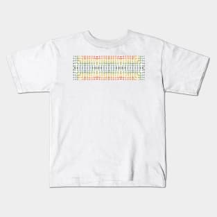 Rainbow Paint Blobs Kids T-Shirt